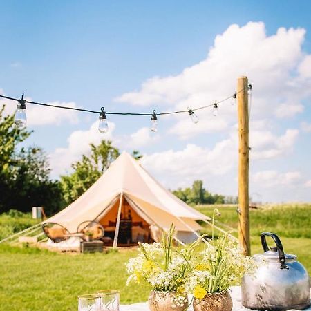 Smuk Lytse Bell Tent Echtenerbrug Exterior foto