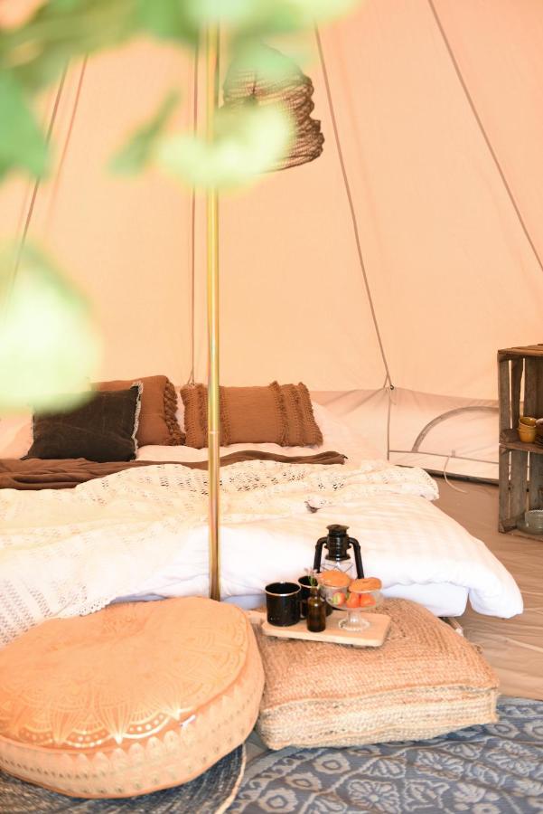 Smuk Lytse Bell Tent Echtenerbrug Exterior foto