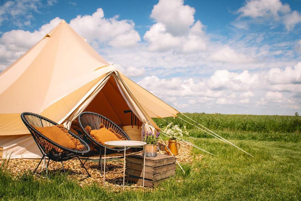 Smuk Lytse Bell Tent Echtenerbrug Exterior foto